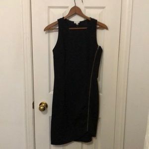 LBD from Dynamite with angled zipper detail